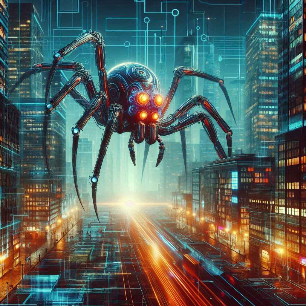 Cover image for Cyber Spyders