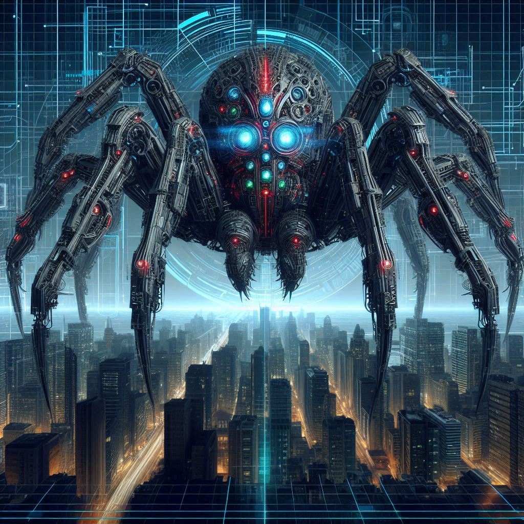 Front for Cyber Spider #5