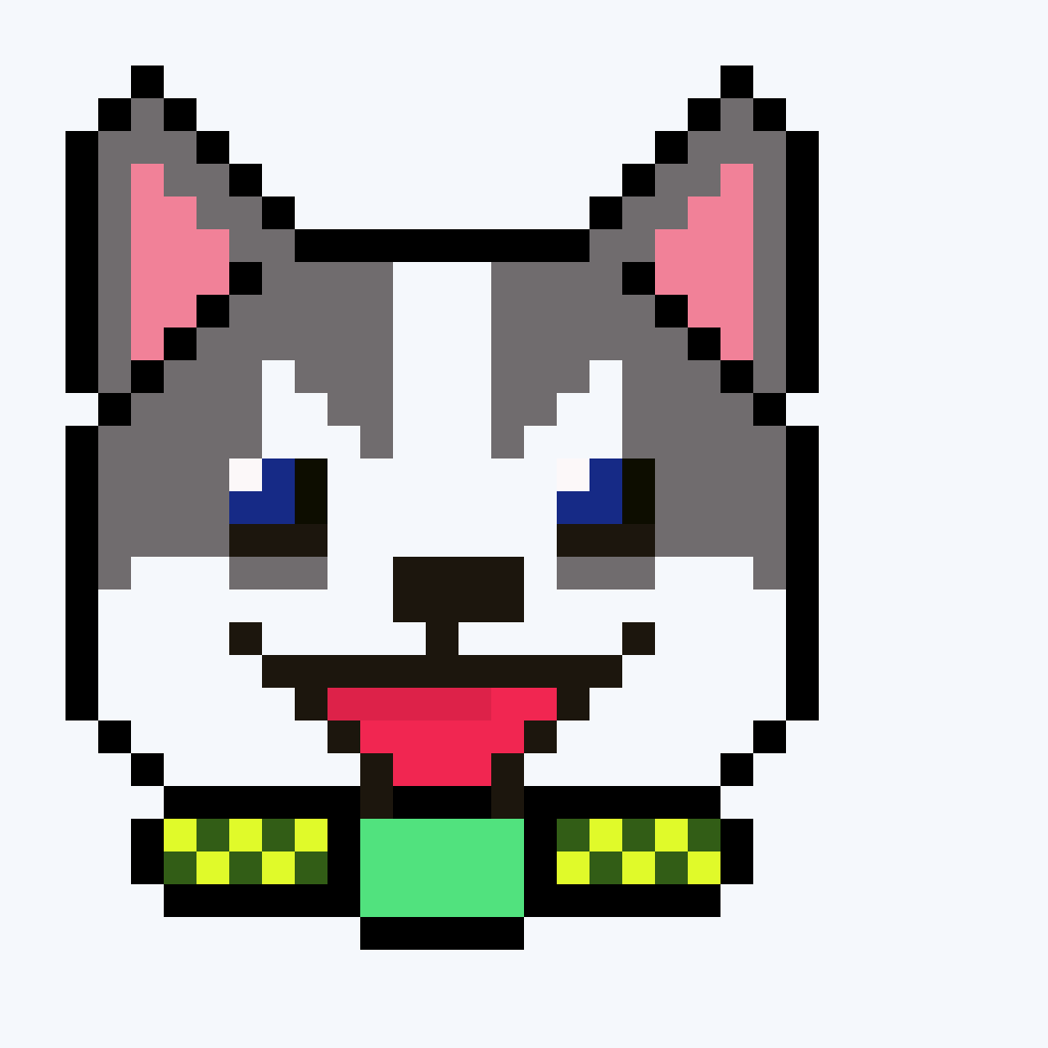 Front for Pixel Pup #3