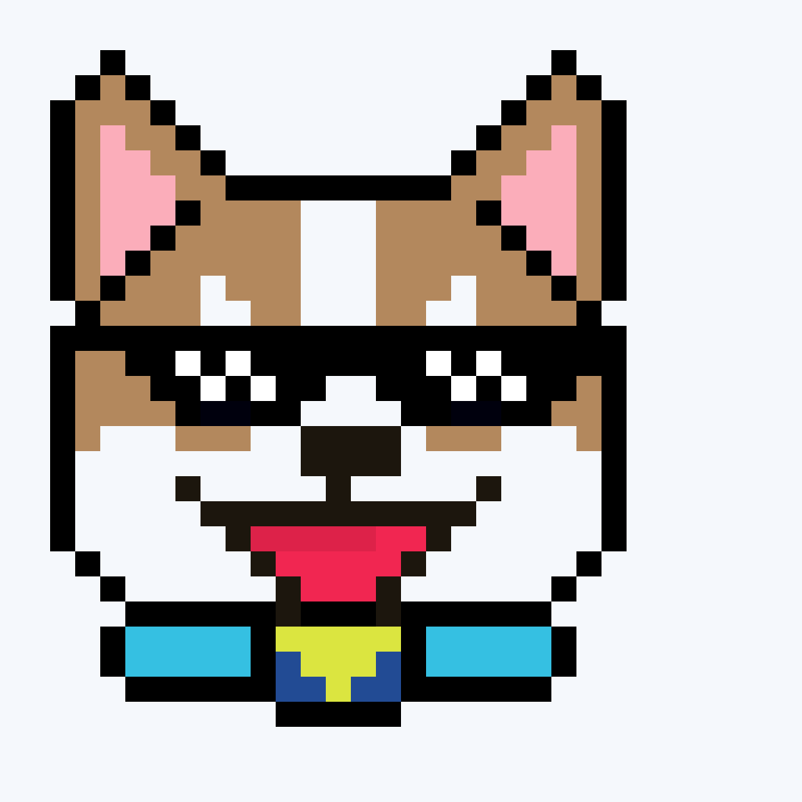 Front for Pixel Pup #2