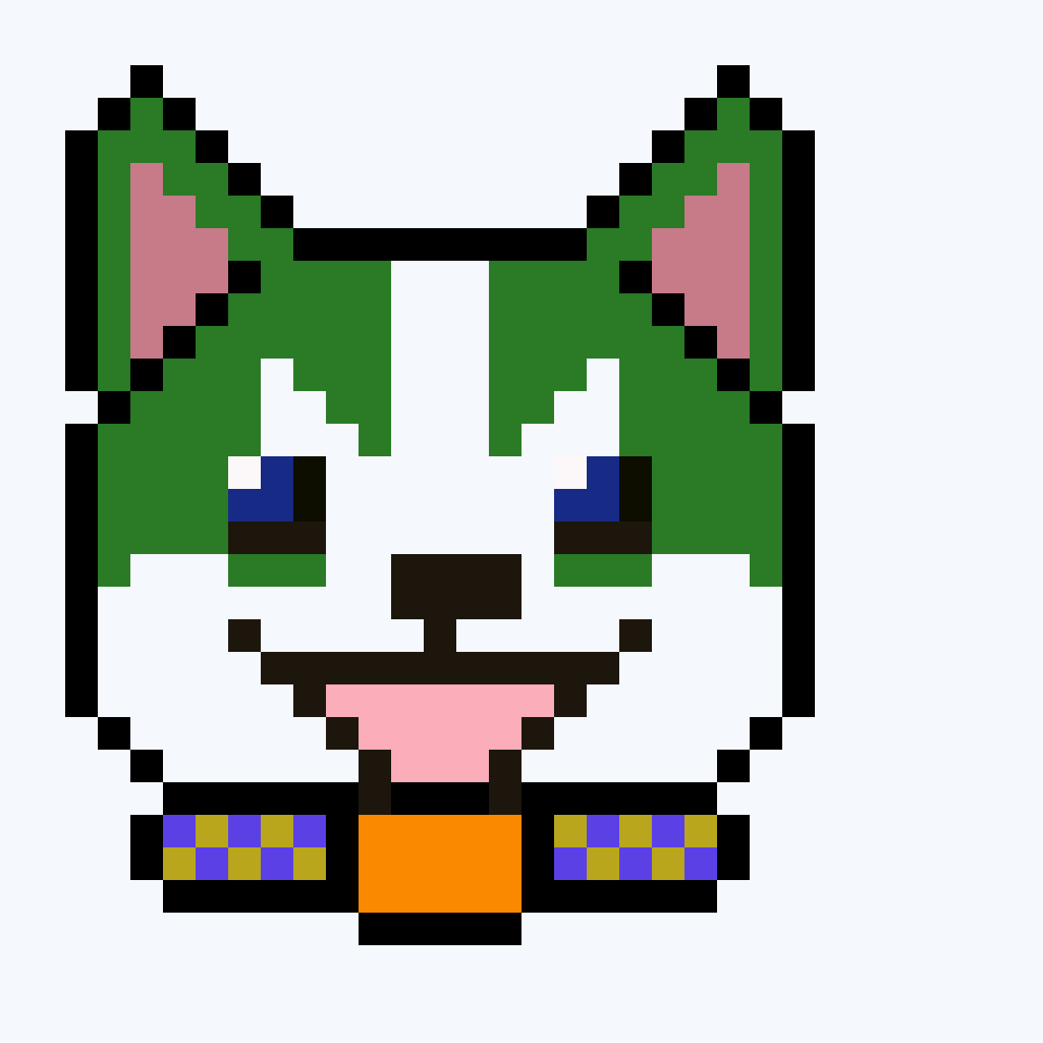 Front for Pixel Pup #8