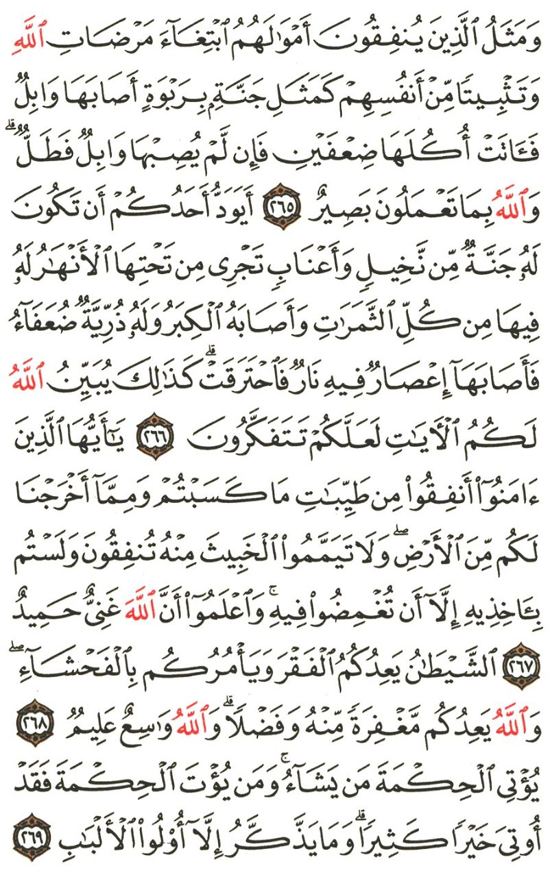 Front for سورة البقرة #43