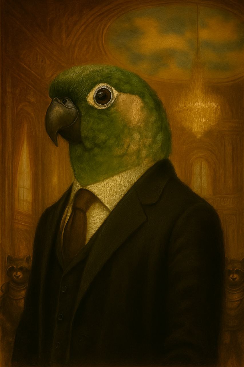 Front for Royal_conure