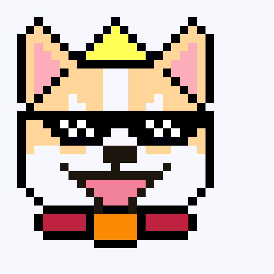 Front for Pixel Pup #16
