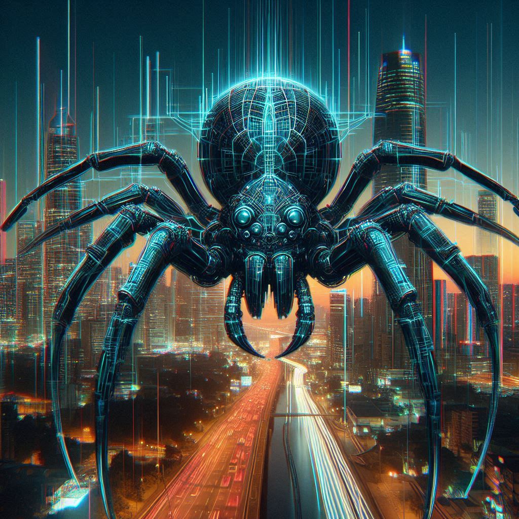 Front for Cyber Spider #6