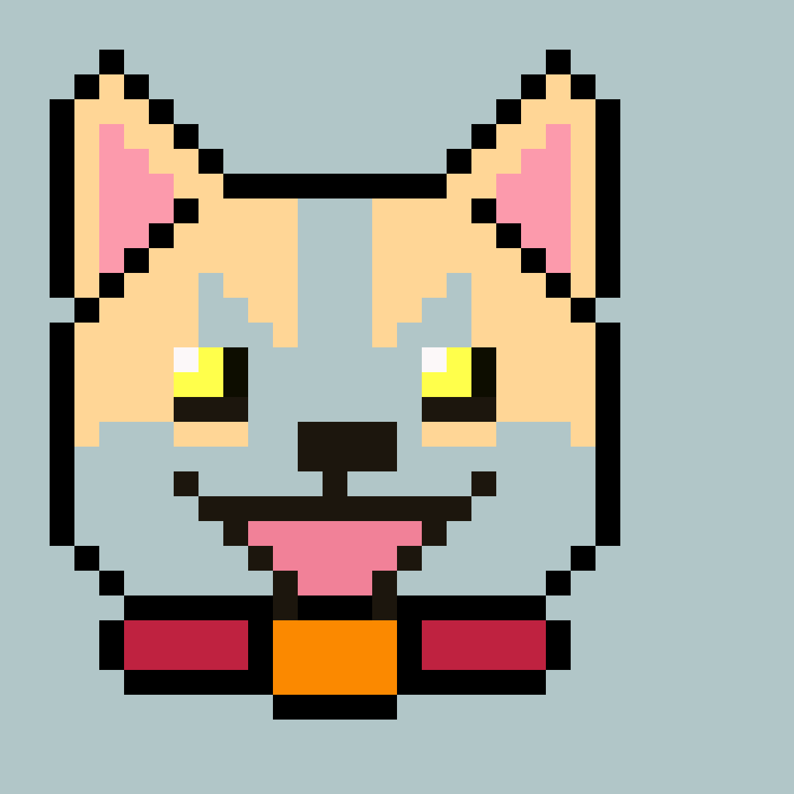 Front for Pixel Pup #18