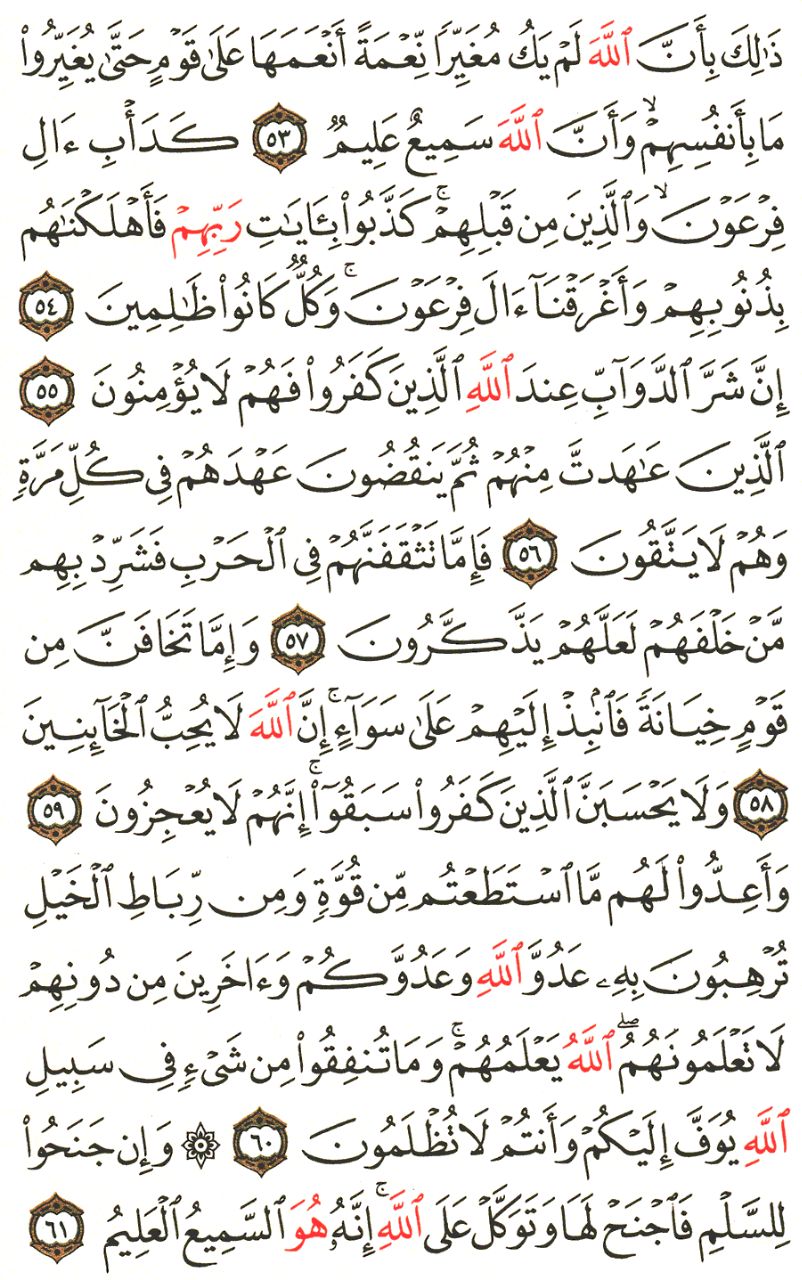 Front for سورة الأنفال The Spoils of War #7