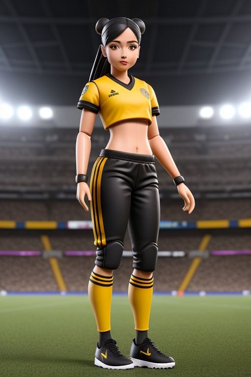 Front for Sporty Girls - Football