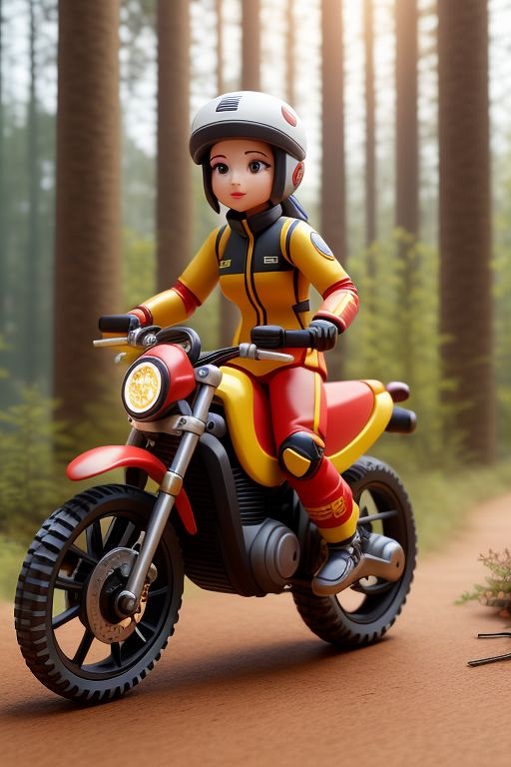 Front for Sporty Girls - Motocross