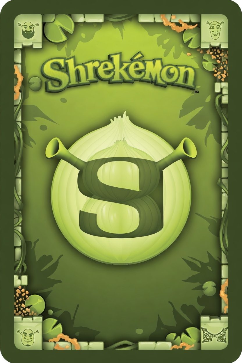 Back for Shrekémon Emotion Card