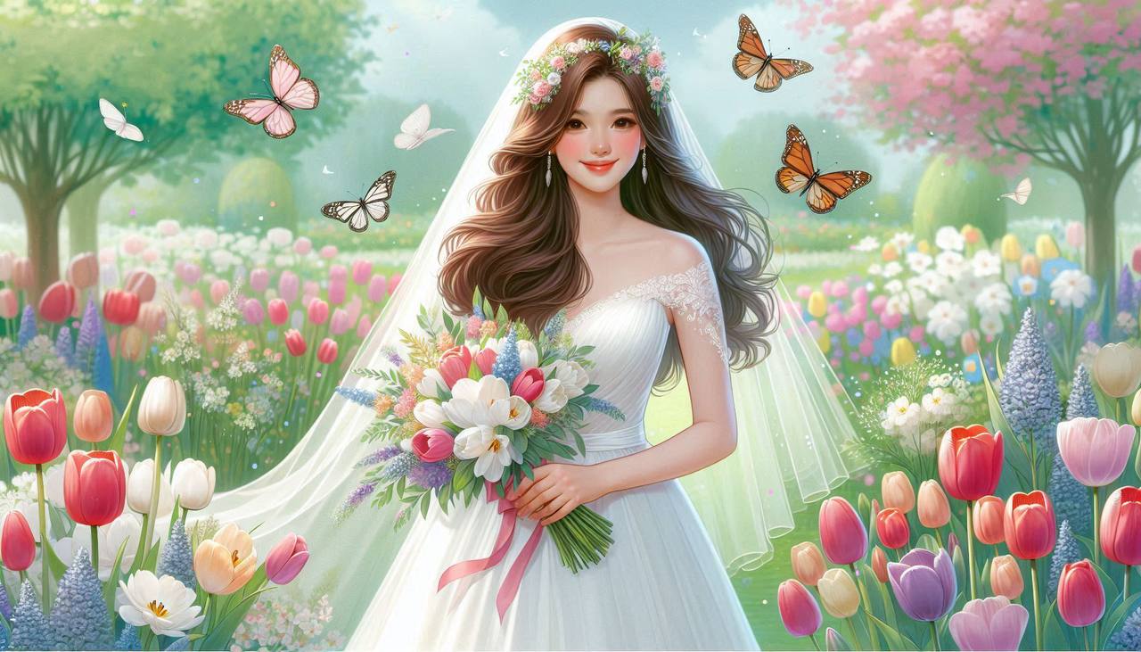 Front for bride