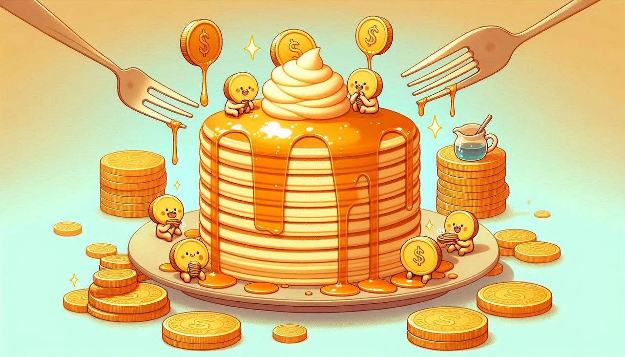 Front for pancake