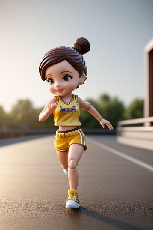 Front for Sporty Girls - Running