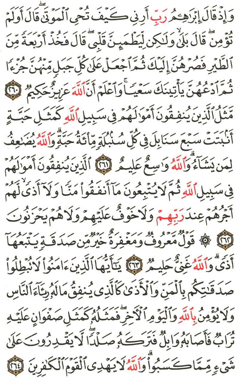 Front for سورة البقرة The Cow #43