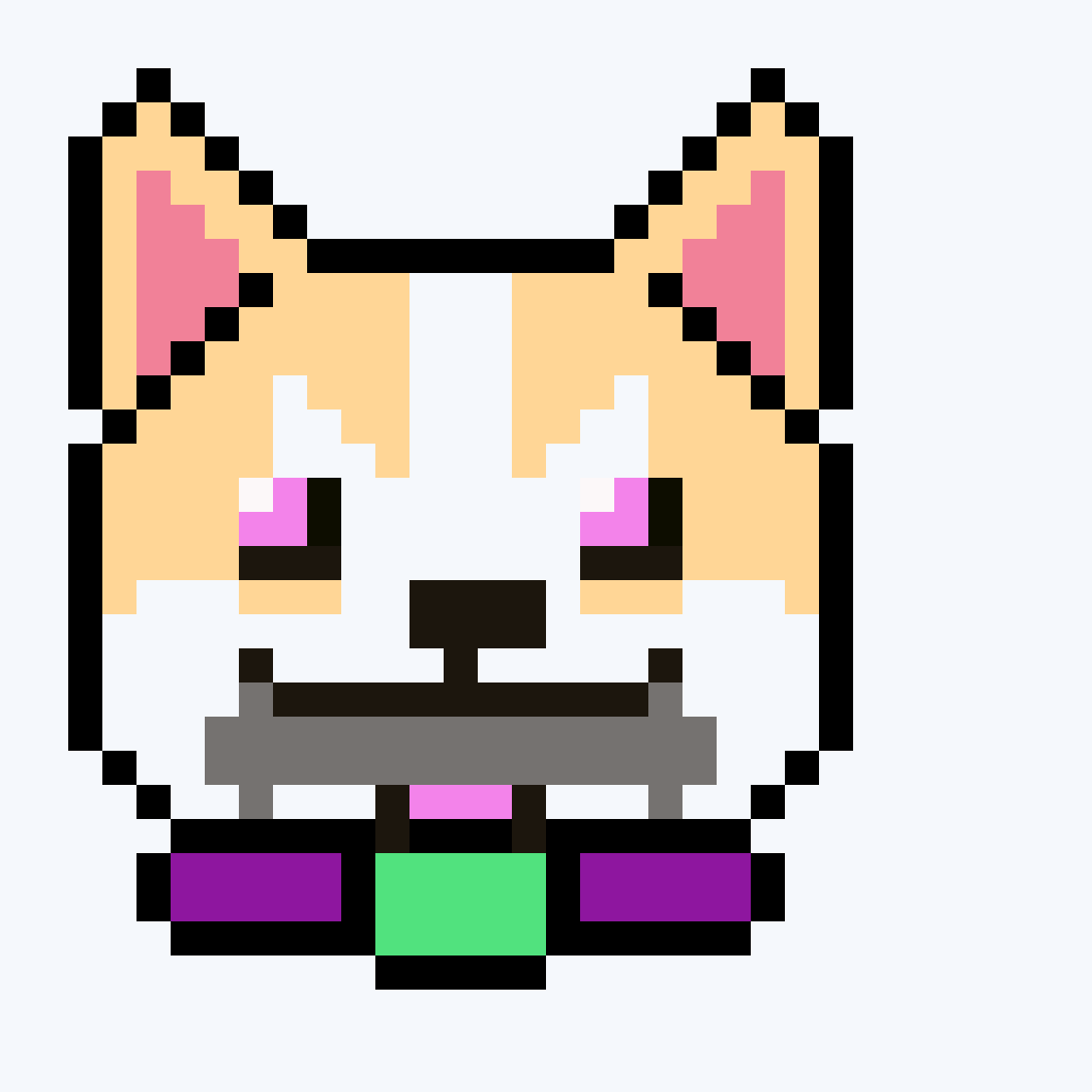 Front for Pixel Pup #4