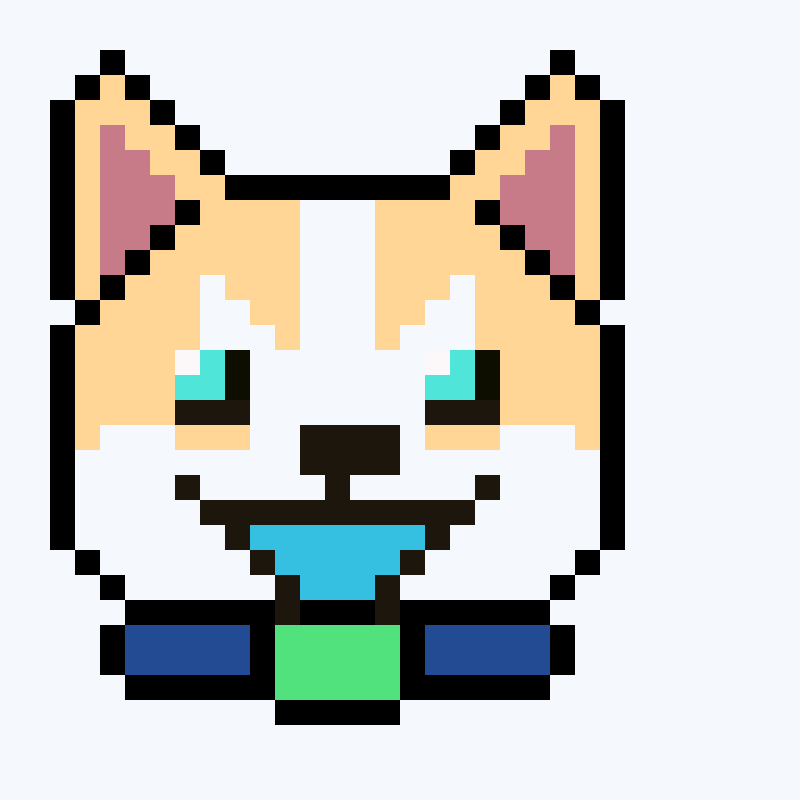 Front for Pixel Pup #20