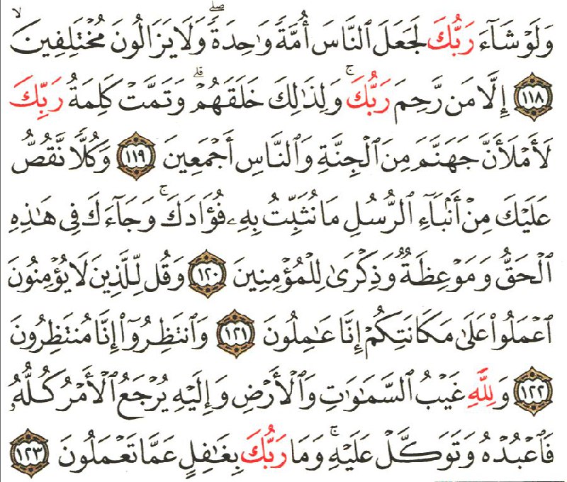 Front for سورة هود Hud #14