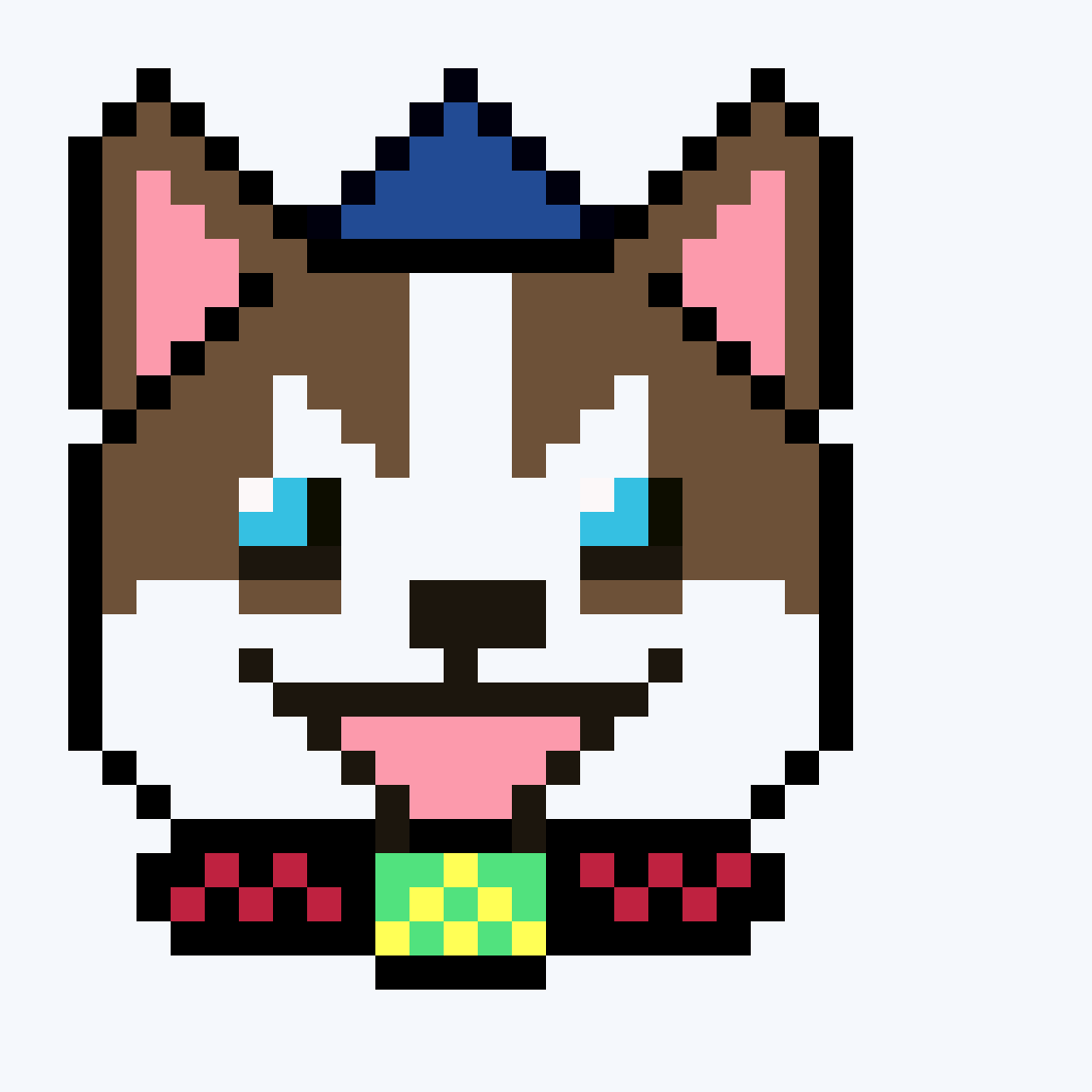 Front for Pixel Pup #10