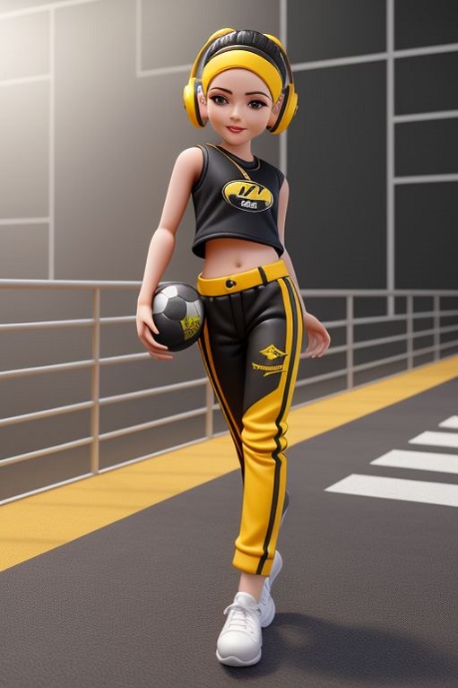 Front for Sporty Girls - Football 2