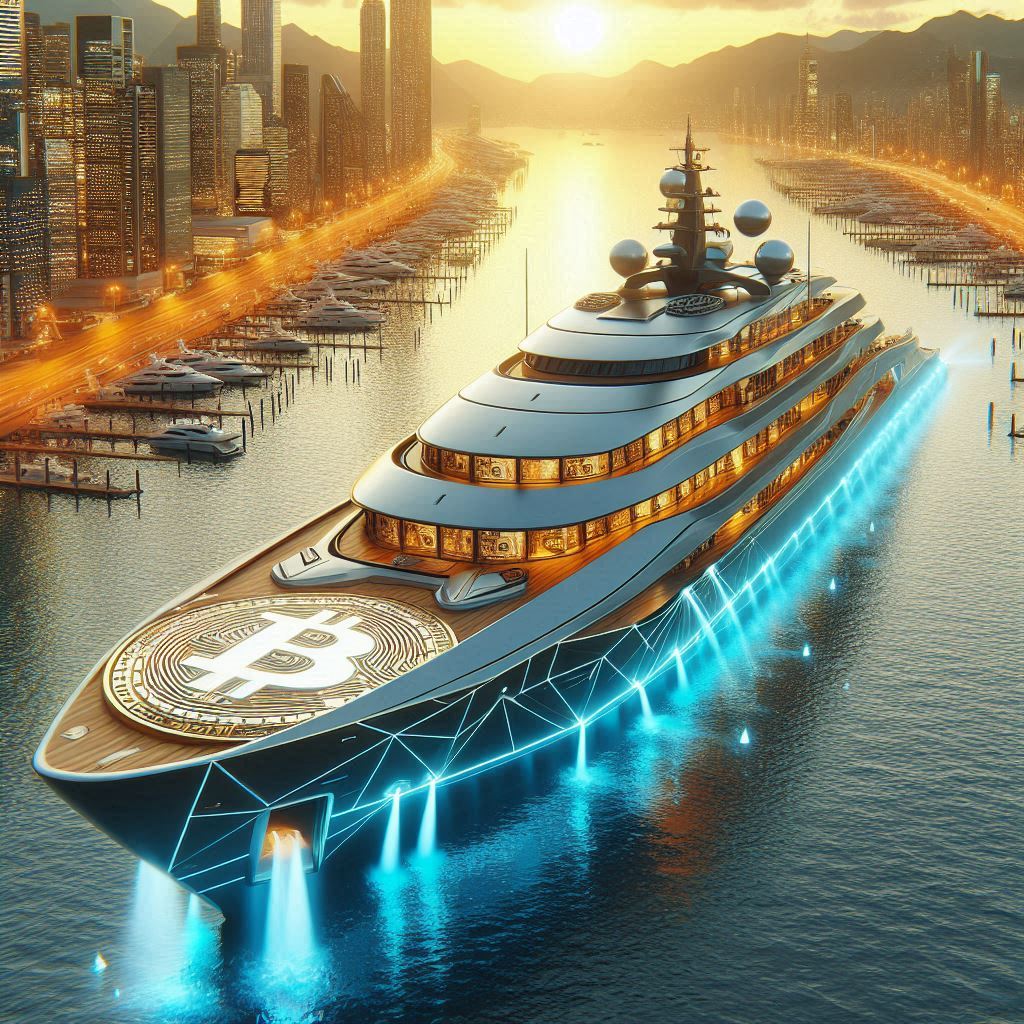Front for CRYPTO-YACHT