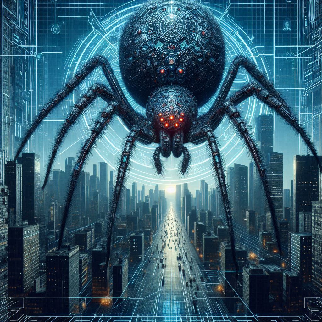 Cover image for Cyber Spiders