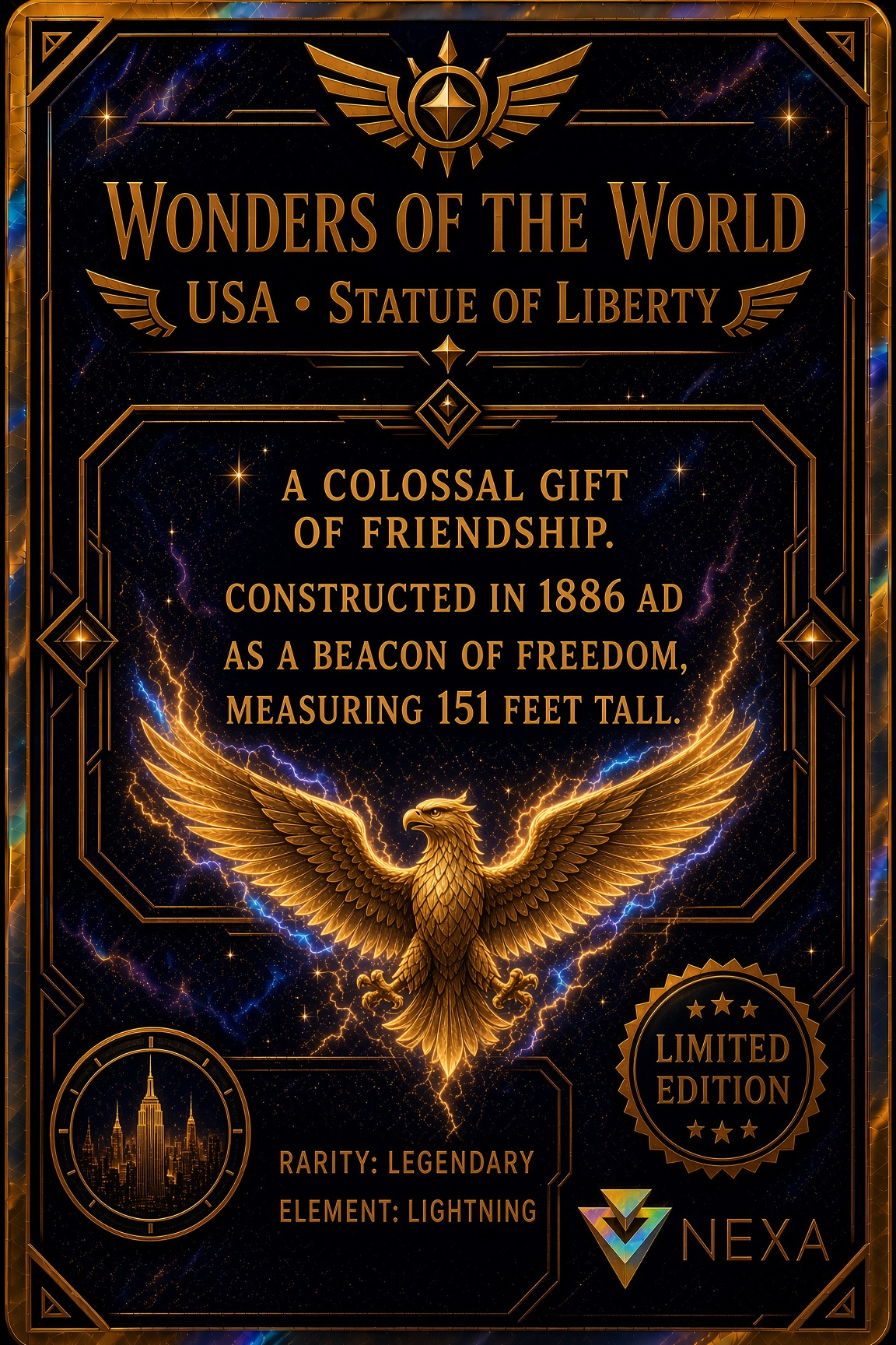 Back for USA - Statue of Liberty #4