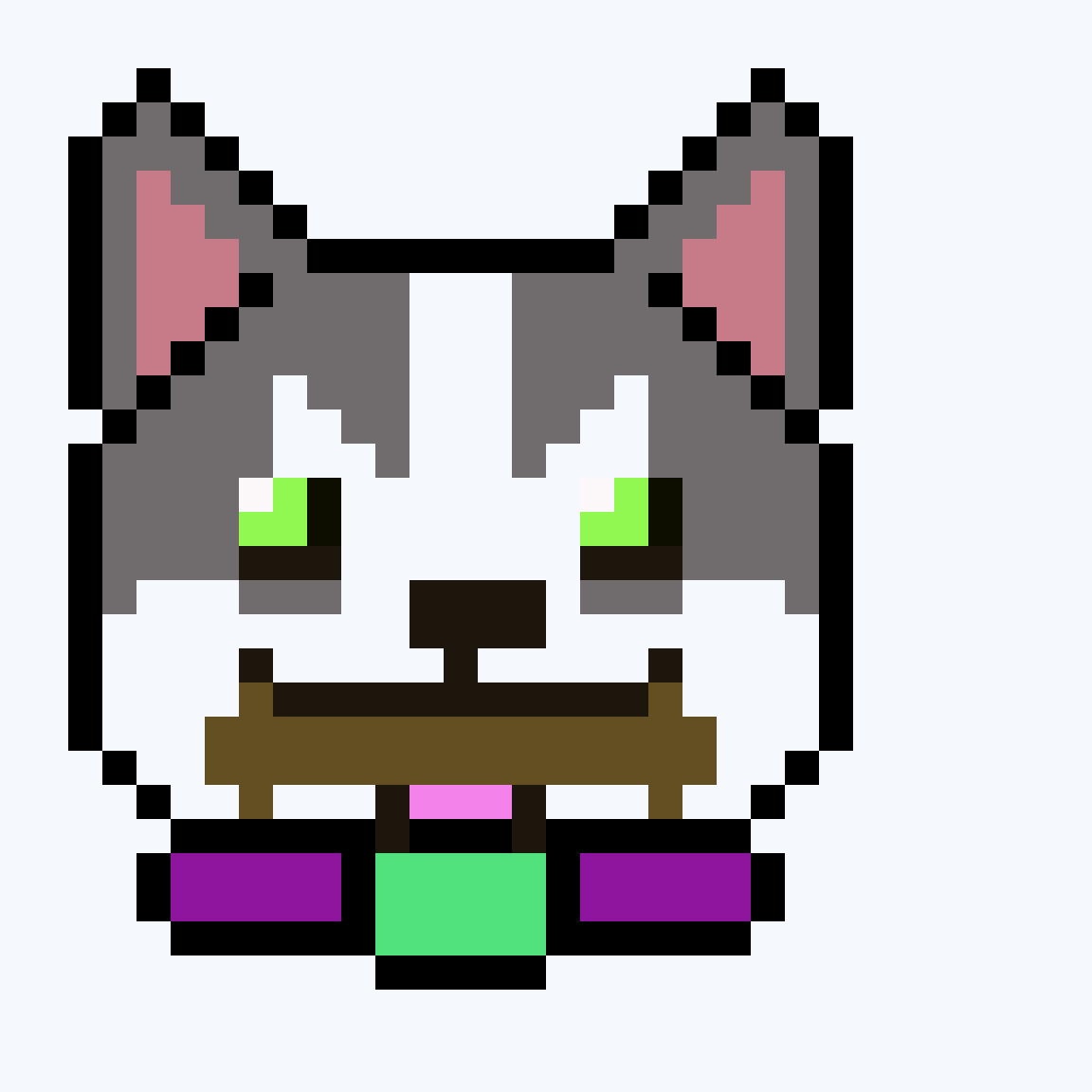 Front for Pixel Pup #6