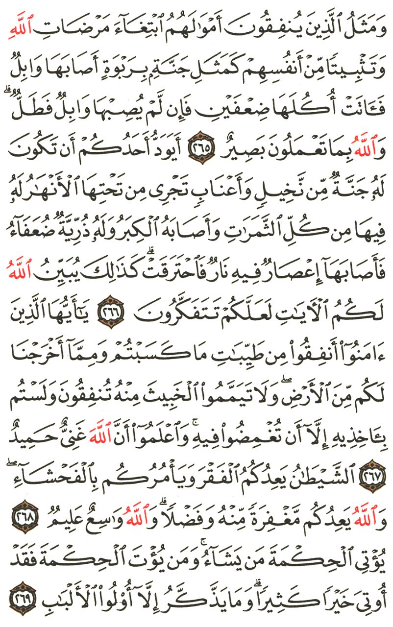 Front for سورة البقرة The Cow #44