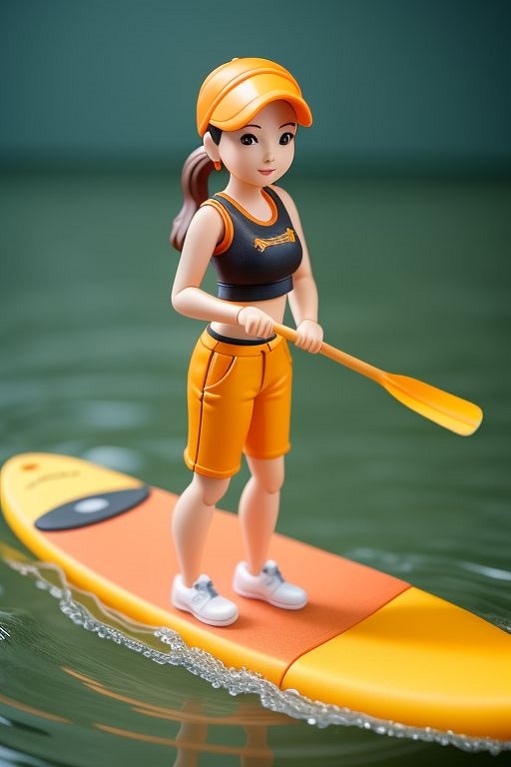 Front for Sporty Girls - Paddling