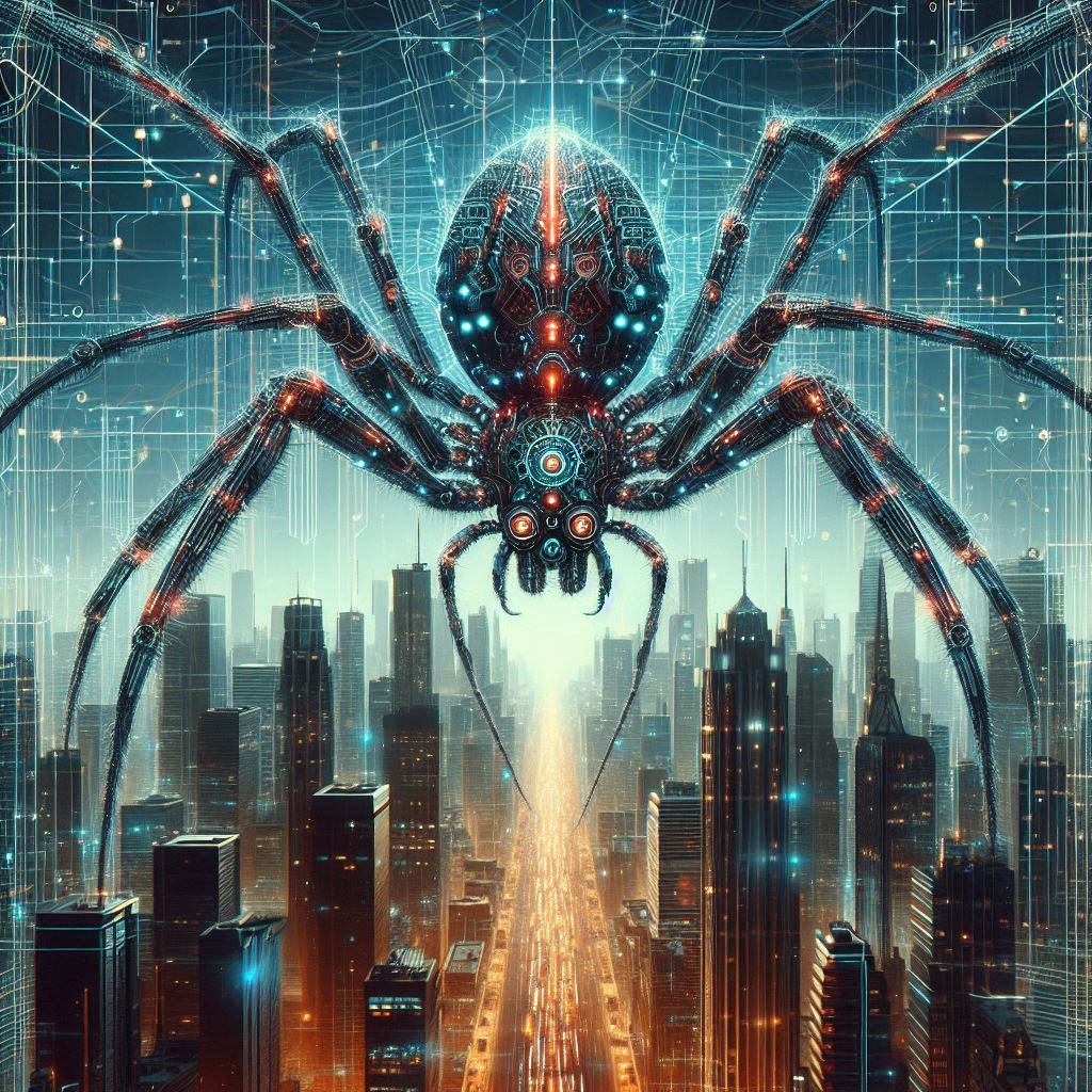Front for Cyber Spider #9