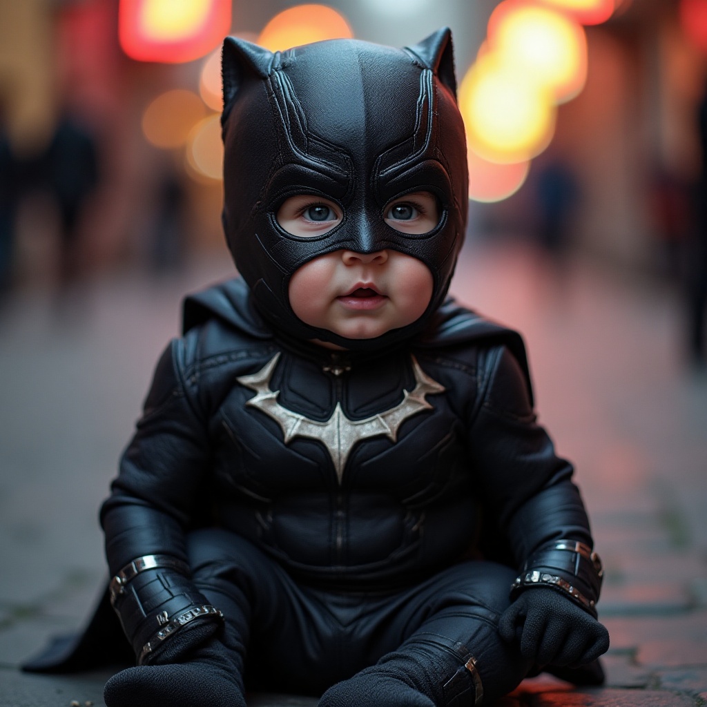 Front for Baby Bat man